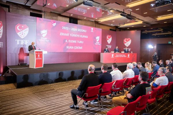 İSTANBUL, (DHA) Ziraat Türkiye Kupası 4. Eleme Turu Kura Çekimi