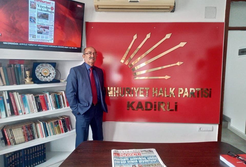 CHP Kadirli Belediye Meclis üyeliği aday adaylığı için tecrübeli siyasetçi