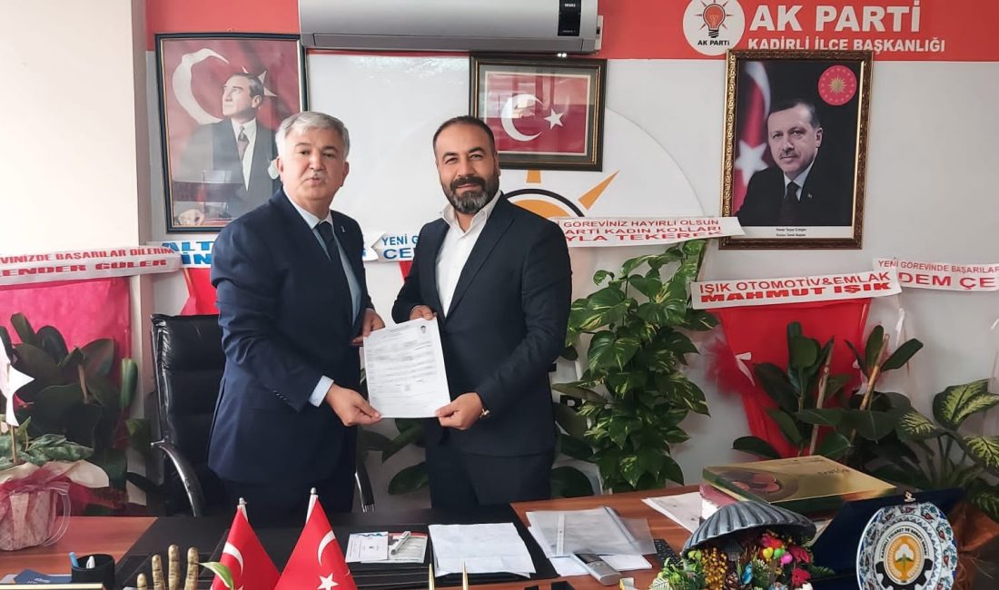 kadirli İlçesinin sevilen esnaflarından Abidin İspir, belediye ilçe meclis üyeliği