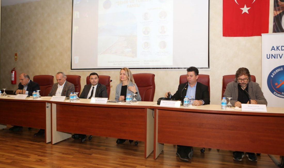 AKDENİZ ÜNİVERSİTESİ VE ANTALYA KENT KONSEYİ İŞ BİRLİĞİNDE ŞEHİR VE
