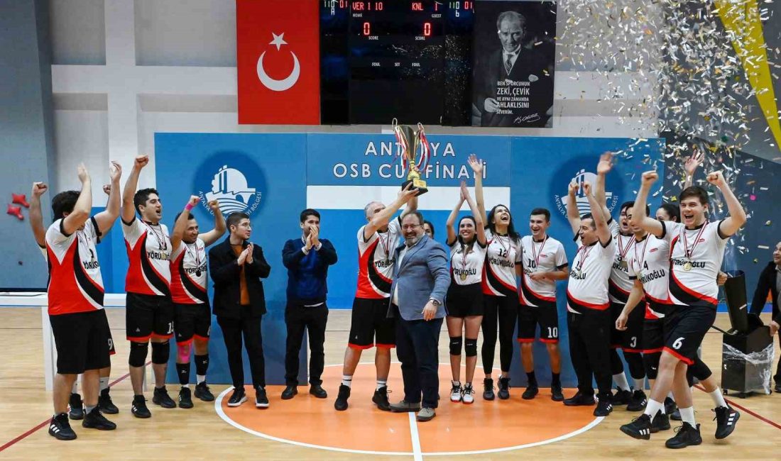 ANTALYA OSB CUP FİRMALAR ARASI KARMA VOLEYBOL TURNUVASI’NIN ŞAMPİYONU, YÖRÜKOĞLU