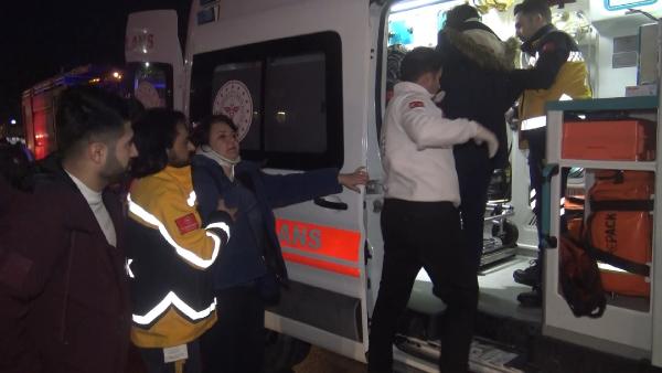 İhsan DÖRTKARDEŞ/İSTANBUL, (DHA)-AVCILAR’da sağ şeritten hızla giden sürücü, önüne geçen