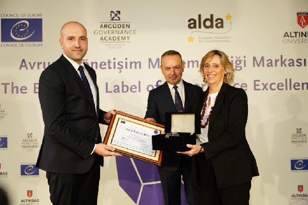 İSTANBUL, (DHA)- Bağcılar Belediyesi, Avrupa Konseyi tarafından ‘Avrupa Yönetişim Mükemmelliği