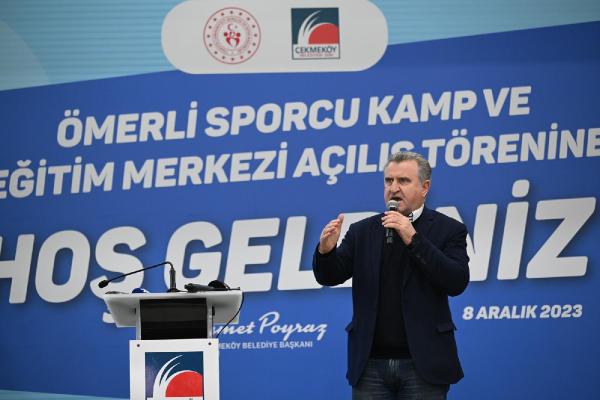 Bakan Bak, Çekmeköy'de kamp ve eğitim merkezinin açılışını yaptı