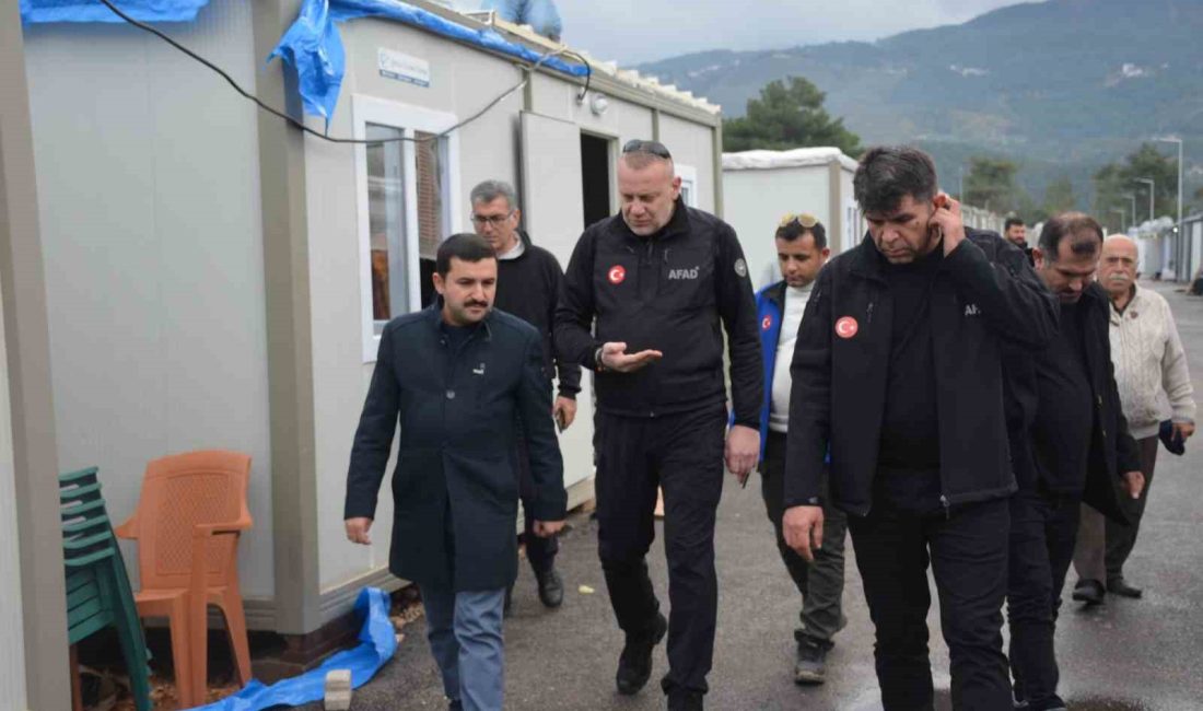 HATAY'DA ETKİLİ OLMASI BEKLENEN KUVVETLİ YAĞIŞ ÖNCESİ BELEN KAYMAKAMI MAHMUT