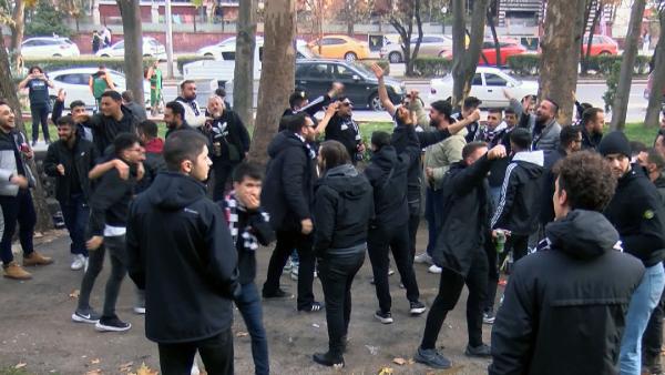 Beşiktaş taraftarları Eryaman Stadı'nda