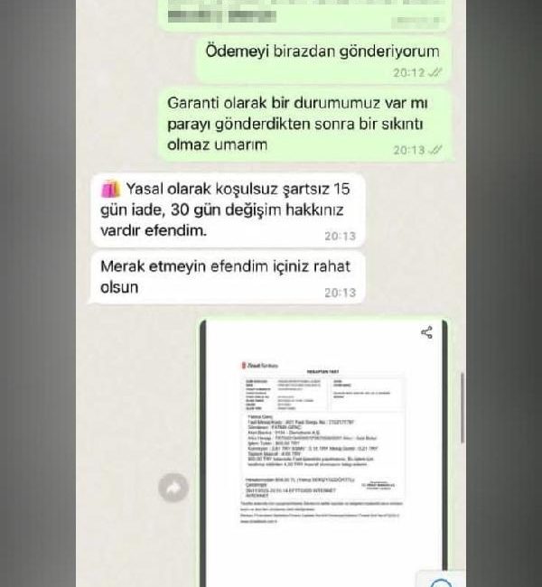 Hasan DÖNMEZ/KONYA, (DHA)- KONYA’da bir butiğin Instagram hesabını kopyalayıp, marka