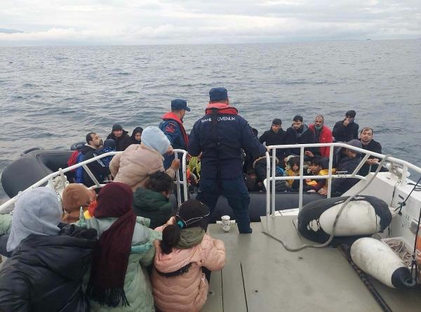 İpek YAVAŞ/AYVACIK, (Çanakkale), (DHA)- ÇANAKKALE’nin Ayvacık ilçesi açıklarında, Yunan unsurlarının