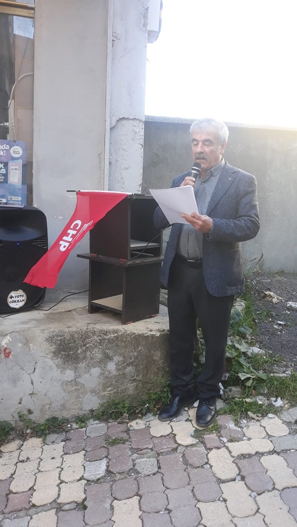 CHP ANDIRIN İLÇE BAŞKANLIĞINDAN BASIN AÇIKLAMASI