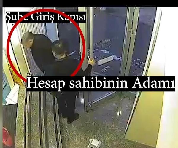 Denizbank: 2 milyon 490 bin dolar çekilerek "sistem" olarak adlandırılan organizasyona teslim edildi