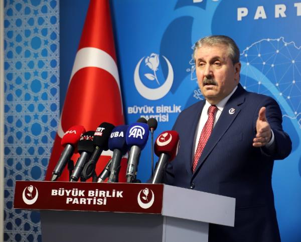 Alper ŞAŞMAZ- Celal ATALAY/ANKARA, (DHA)- BÜYÜK Birlik Partisi (BBP) Genel