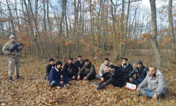 Ünsal YÜCEL/EDİRNE, (DHA)-EDİRNE’de son 1 haftada düzenlenen operasyonlarda 262 kaçak