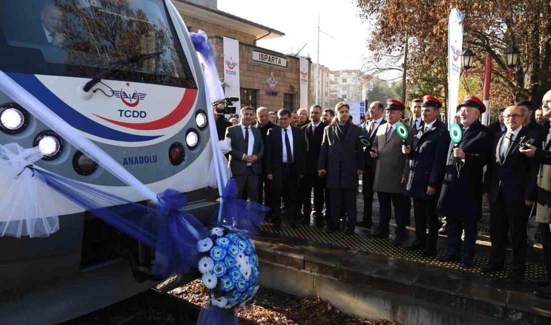 TCDD TAŞIMACILIK GENEL MÜDÜRLÜĞÜ TARAFINDAN ISPARTA-İZMİR ARASINDA GECE SEFERİ YAPAN