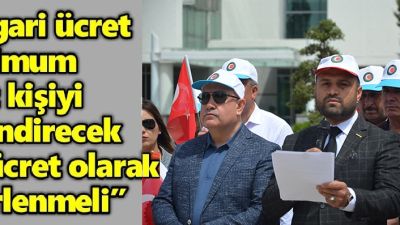 HAK-İŞ Kahramanmaraş İl Başkanı ve HİZMET-İŞ Kahramanmaraş Şube Başkanı Mehmet