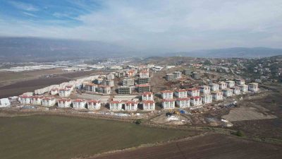 KAHRAMANMARAŞ MERKEZLİ MEYDANA GELEN DEPREMLER SONRASI YAPIMINA BAŞLANAN İLK ETAPTAKİ
