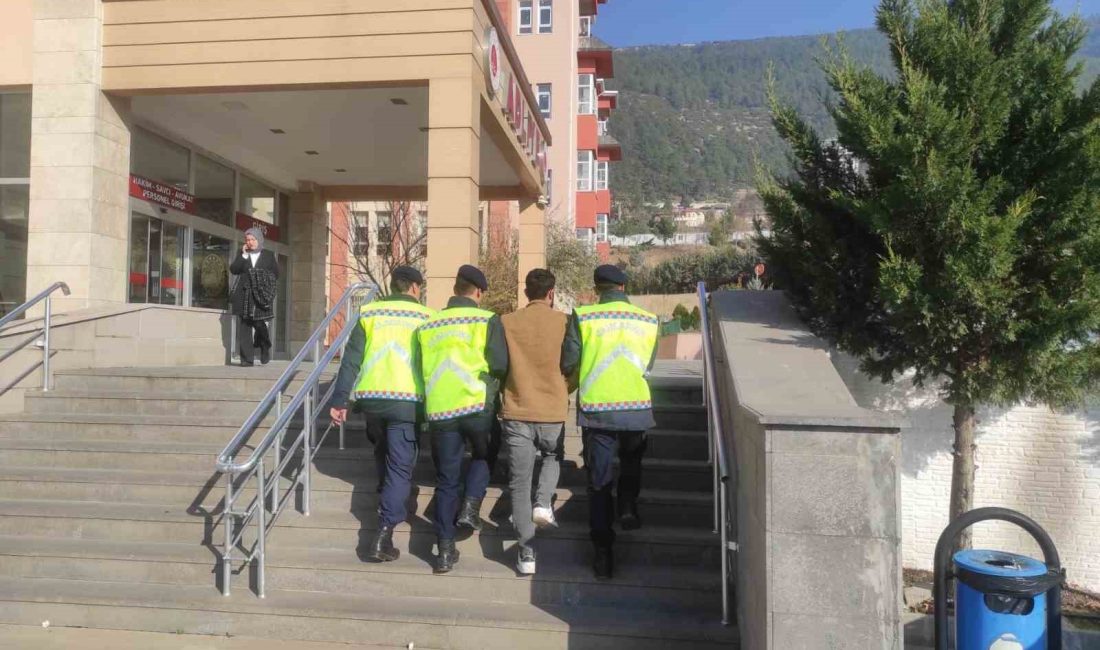 KAHRAMANMARAŞ’TA “DEAŞ SİLAHLI TERÖR ÖRGÜTÜNE ÜYE OLMA” SUÇUNDAN ARANAN YABANCI