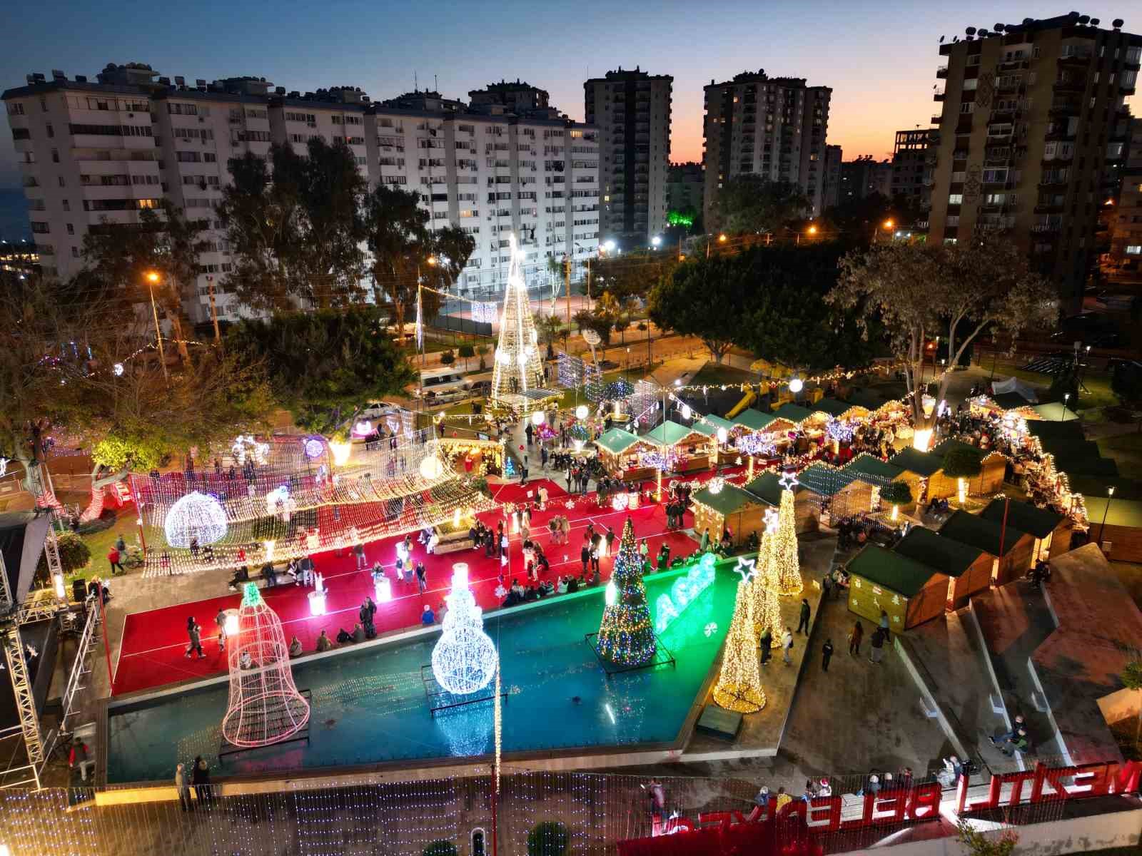 mezitli yilbasi coskusuna erken basladi 8cf32d5