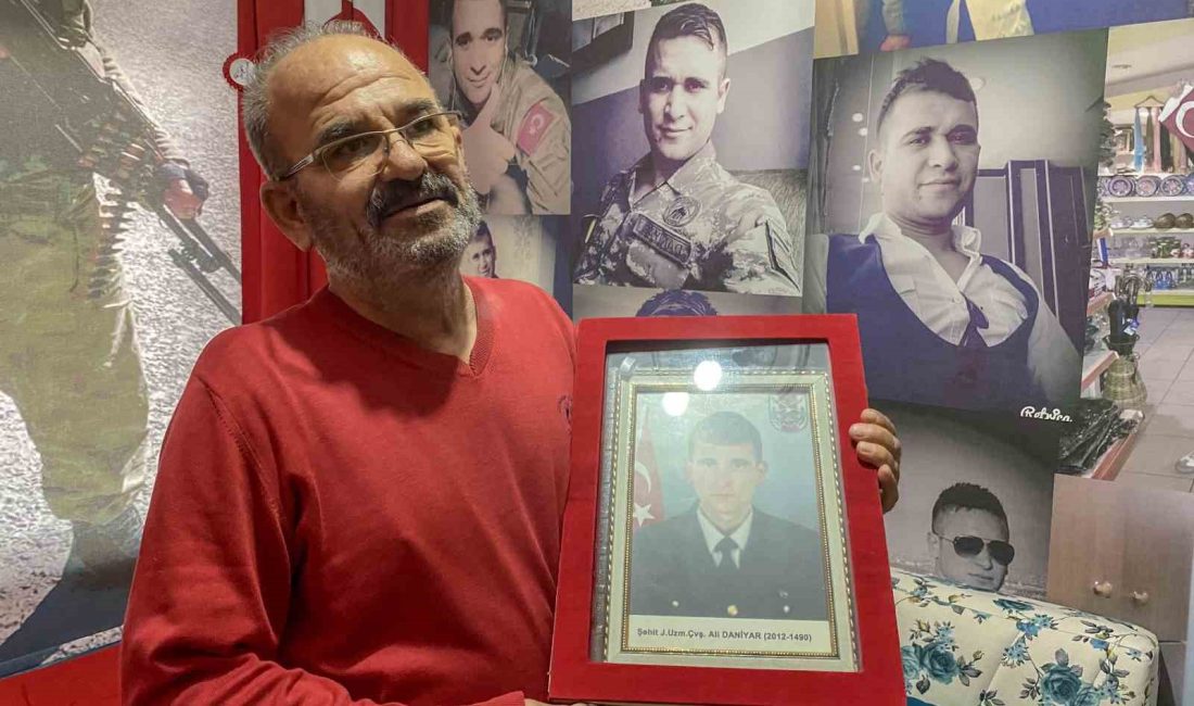 2016 YILINDA HAKKARİ’DE ŞEHİT OLAN  UZMAN ÇAVUŞ ALİ DANİYAR'IN