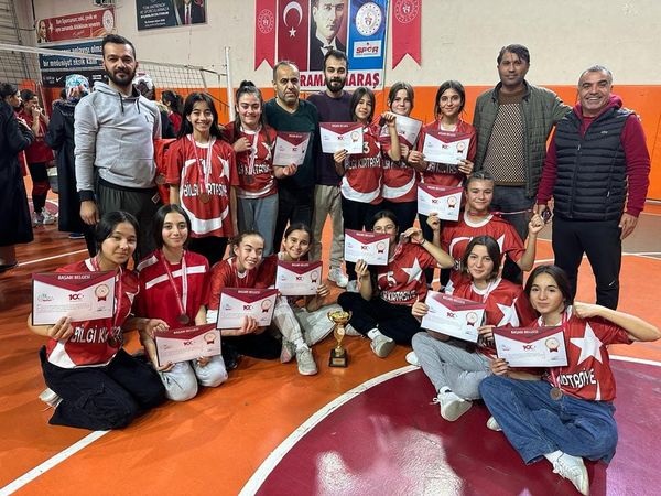 2023-2024 eğitim öğretim yılı Okul sporları kapsamında yapılan yıldız kızlar