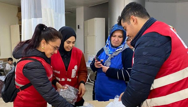 Düziçi Kızılay Şubesi, Türk Kızılay Osmaniye Şube Başkanı Mehmet Meke