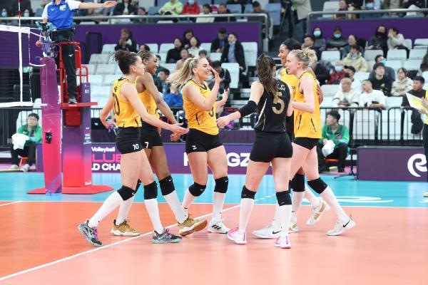 VakıfBank – Dentil Praia Clube: 3-0 İSTANBUL, (DHA) – SALON: