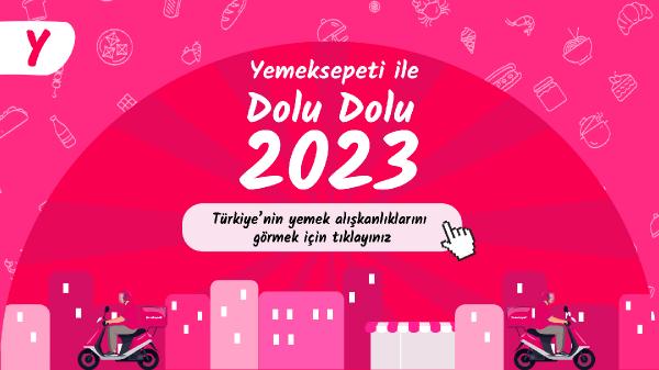 İSTANBUL, (DHA) – Online yemek sipariş markası Yemeksepeti, 2023’ün yemek