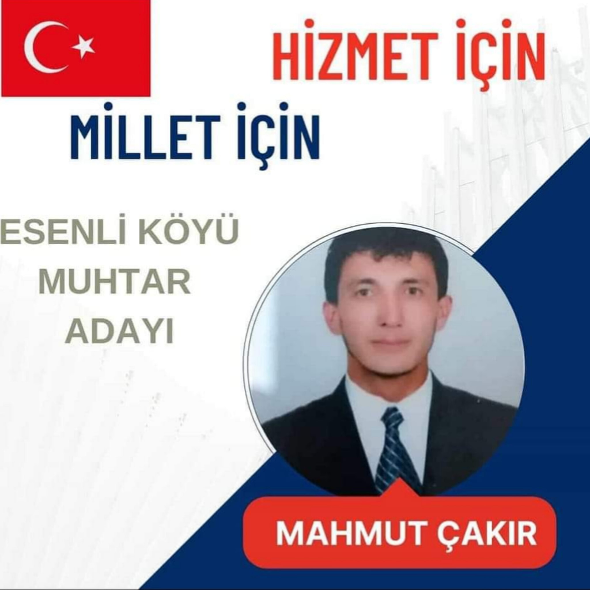 MAHMUT ÇAKIR KÖYÜMÜZE FAYDALI HER İŞİN ÖNCÜSÜ OLACAĞIZ