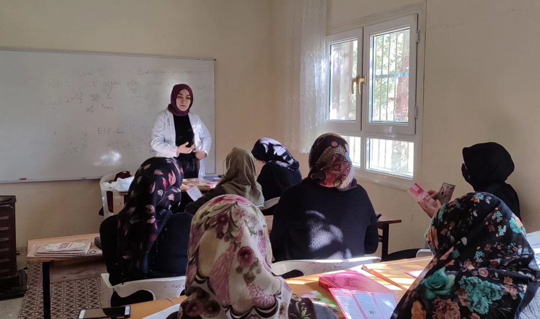 Sumbas Toplum Sağlığı Ekipleri Yeşilyayla köyünde kuran kursunu ve okuldaki