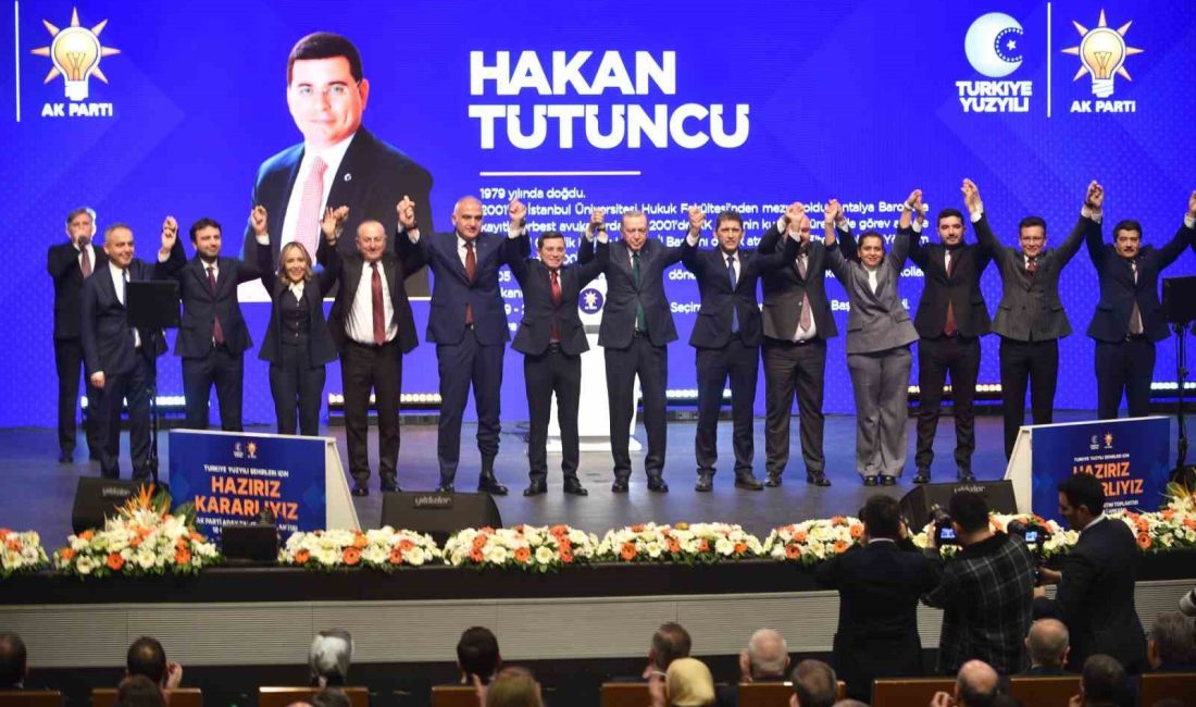 AK PARTİ ANTALYA BÜYÜKŞEHİR BELEDİYE BAŞKAN ADAYI HAKAN TÜTÜNCÜ, “GÜNDELİK