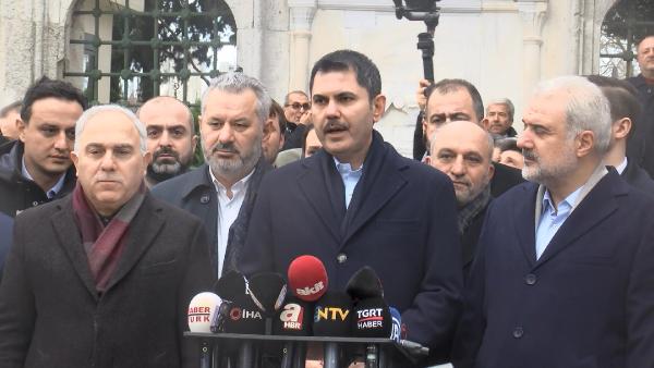 Ahmet YEŞİLMEN- Uğur ŞAHİN/ İSTANBUL, (DHA) AK Parti İBB Adayı