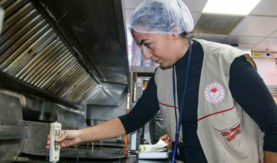 ANTALYA İL TARIM VE ORMAN MÜDÜRLÜĞÜ EKİPLERİ, FAST-FOOD, RESTORAN GİBİ