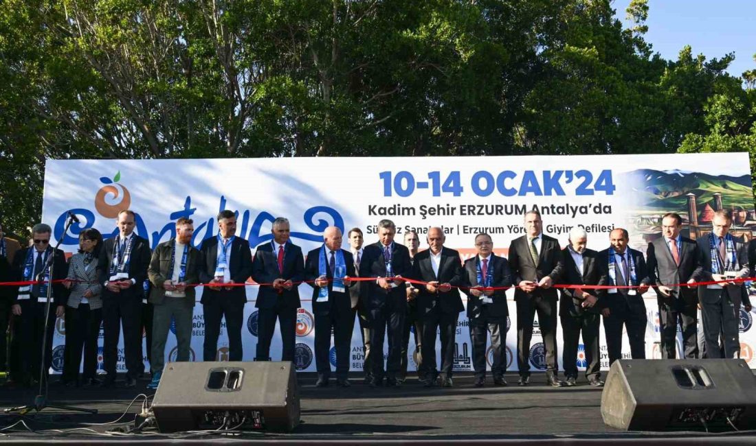 ANTALYA ERZUMLULAR DERNEĞİ TARAFINDAN CAM PİRAMİT FUAR VE KONGRE MERKEZİ’NDE