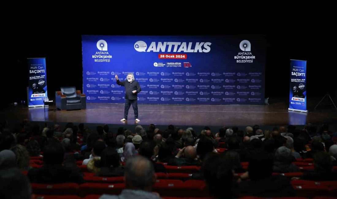 ANTTALKS ETKİNLİĞİ BÜNYESİNDE YÖNETMEN, OYUNCU VE SENARİST MÜFİT CAN SAÇINTI,