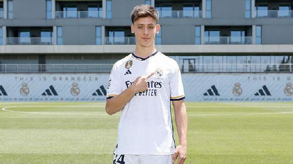 İSTANBUL, (DHA) – Real Madrid formasını giyen milli futbolcu Arda Güler,