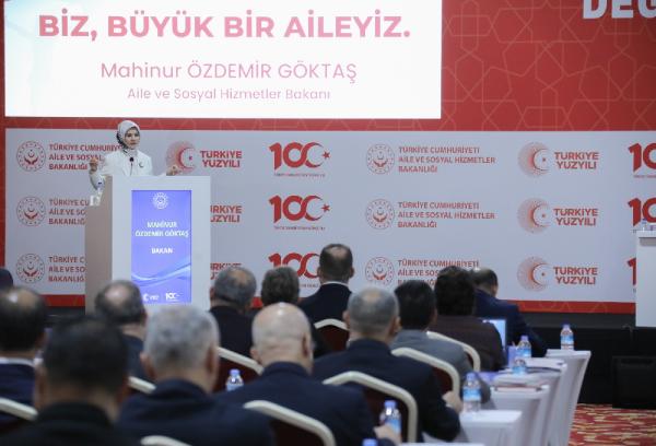 Elif ER BULUT/ANKARA, (DHA) – AİLE ve Sosyal Hizmetler Bakanı