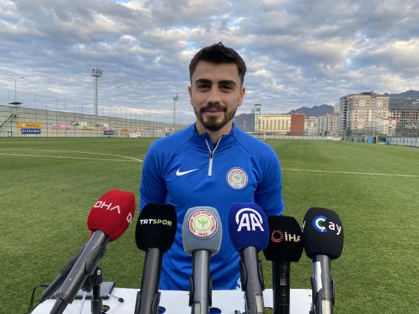 Çaykur Rizesporlu Şahin: Yakaladığımız seriyi sürdürmek istiyoruz Çaykur Rizesporlu Şahin: Yakaladığımız seriyi sürdürmek istiyoruz