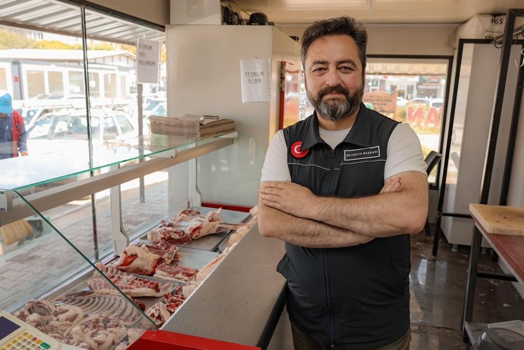 Elbistan Belediyesi’nin Et Tanzim Satış Noktası’nda etin kilosu 2024 yılında da değişmedi