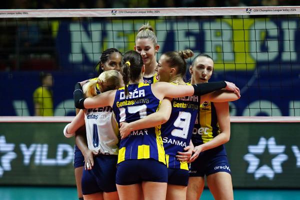 Fenerbahçe Opet, CEV Şampiyonlar Ligi'nde çeyrek finale yükseldi Fenerbahçe Opet, CEV Şampiyonlar Ligi'nde çeyrek finale yükseldi