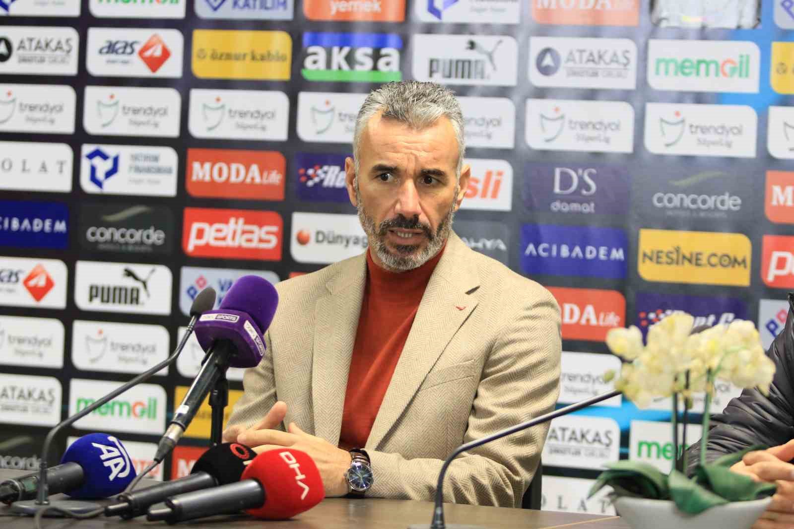 Ivo Vieira: "Hak ettiğimiz 1 puanı aldık"