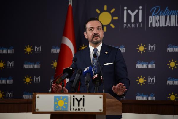 Elif ER BULUT/ANKARA, (DHA) – İYİ Parti Sözcüsü Kürşad Zorlu,