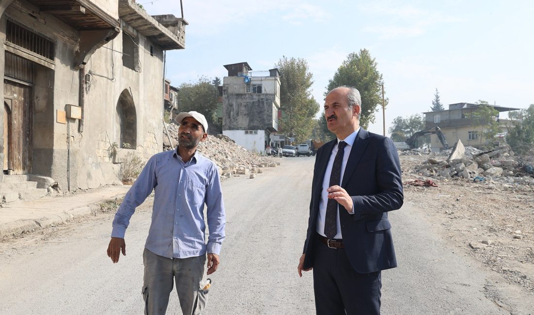 KAHRAMANMARAŞ DULKADİROĞLU BELEDİYE BAŞKANI NECATİ OKAY, ASRIN FELAKETİNDE ZARAR GÖREN