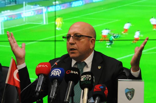 Nazım Özgün ERBULAN-Dinçer AKBİR/İZMİT(Kocaeli),(DHA) – Kocaelispor Başkanı Engin Koyun, Manisa