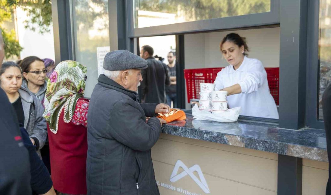 MERSİN'DE, BÜYÜKŞEHİR BELEDİYESİNCE HİZMETE SUNULAN ‘MAHALLE MUTFAKLARI’ PROJESİ SAYESİNDE DAR