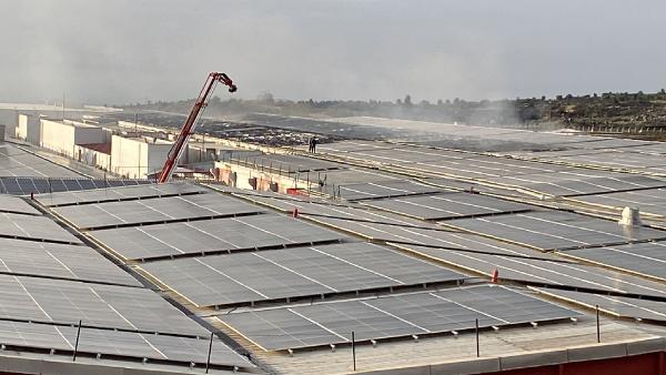 osmaniyede tekstil fabrikasinda yangin 4 isci dumandan etkilendi 8443367