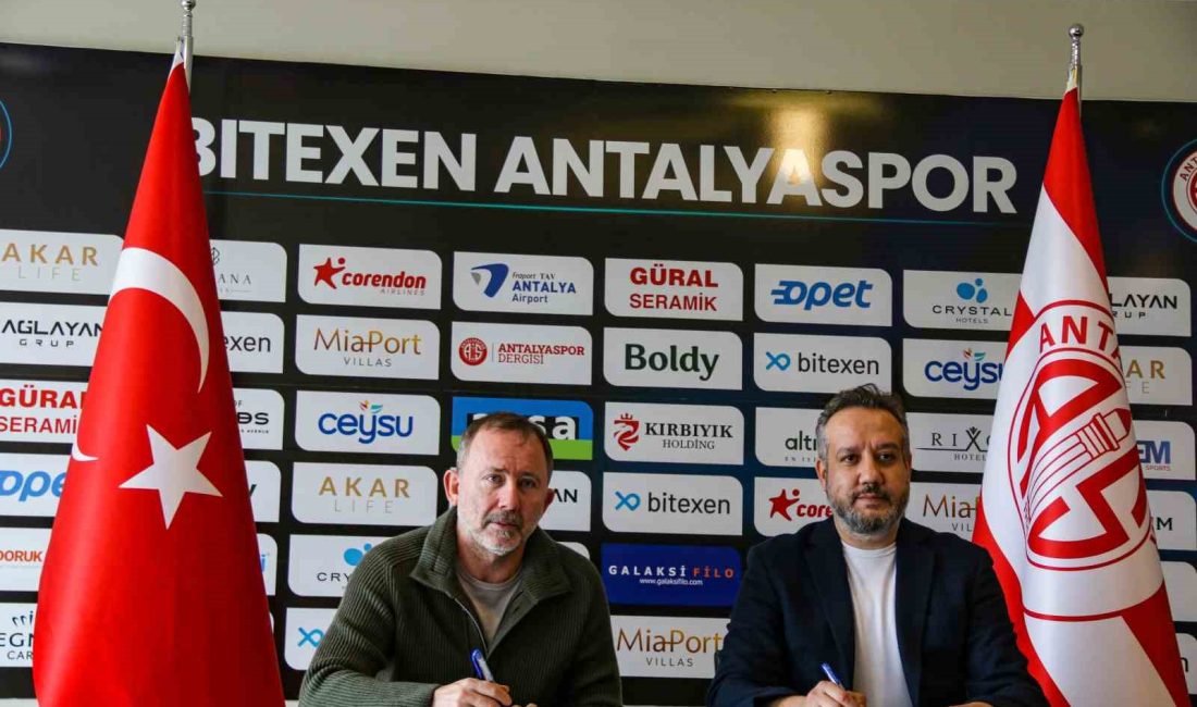 ANTALYASPOR, YENİ TEKNİK DİREKTÖR SERGEN YALÇIN İÇİN DÖŞEMEALTI İLÇESİNDEKİ ATİLLA