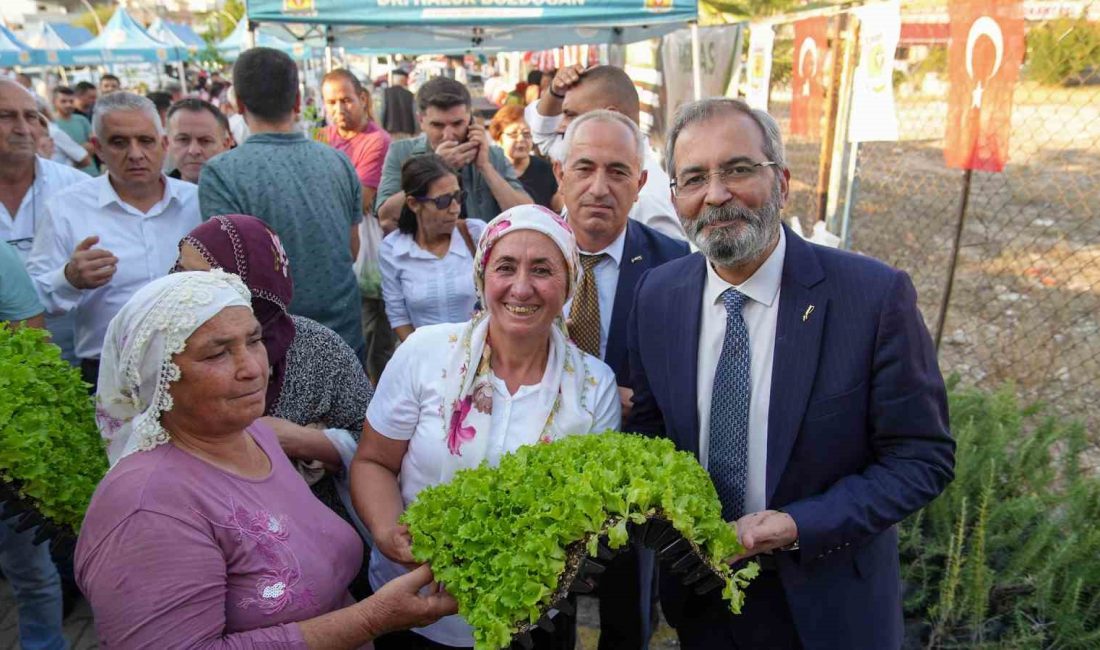TARSUS BELEDİYESİNCE 5 YILDA KENDİ TARIM ARAZİ VE SERALARINDA ÜRETİLEN