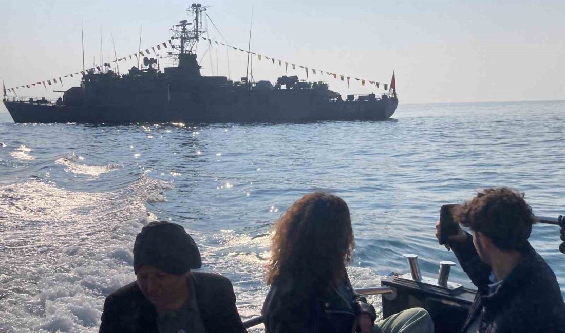 MERSİN'İN KURTULUŞ YIL DÖNÜMÜNDE  TÜRK DENİZ KUVVETLERİ KOMUTANLIĞI MUHARİP