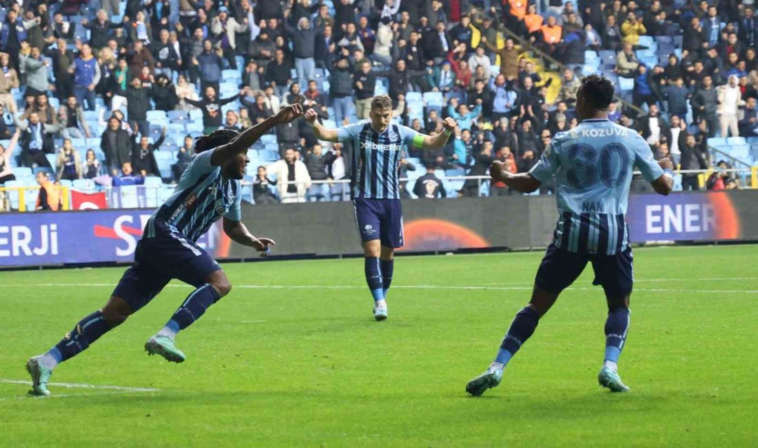 TRENDYOL SÜPER LİG’İN 16. HAFTASINDA ERTELENEN MÜSABAKADA Y. ADANA DEMİRSPOR