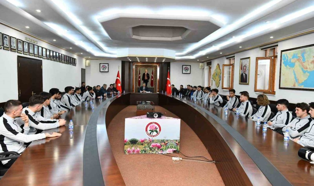 ISPARTA 32 SPOR VALİ BARUŞ’U ZİYARET ETTİ