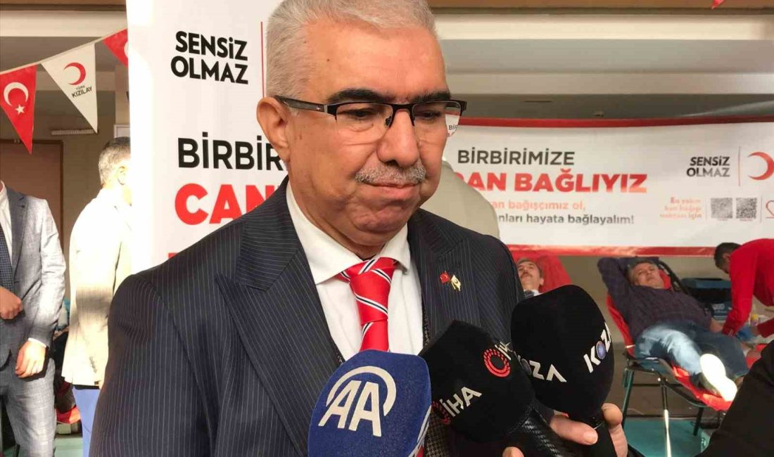 ADANA VALİSİ YAVUZ SELİM KÖŞKER, KANA İHTİYACI OLAN VATANDAŞLARIN KAN